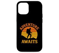 L'avventura ti aspetta - Trail Explorer retrò per divertenti escursionisti Custodia per iPhone 12/12 Pro