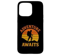 L'avventura ti aspetta - Trail Explorer retrò per divertenti escursionisti Custodia per iPhone 15 Pro Max