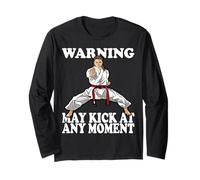 L'avvertimento può essere dato in qualsiasi momento Tang Soo Maglia a Manica