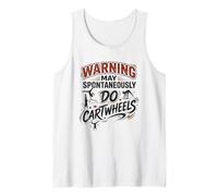 L'avvertimento può Fare spontaneamente la Ginnastica di Cartwheels Canotta