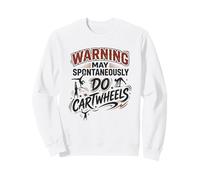 L'avvertimento può Fare spontaneamente la Ginnastica di Cartwheels Felpa