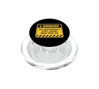 L'avvertimento può iniziare spontaneamente a parlare del tè Boba PopSockets PopGrip per MagSafe
