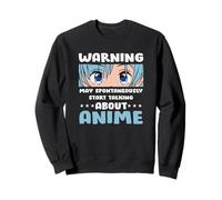 L'avvertimento può iniziare spontaneamente a parlare di anime Felpa