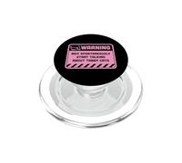 L'avvertimento può iniziare spontaneamente a parlare di gatti soriani PopSockets PopGrip per MagSafe