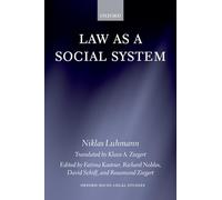 LAW AS A SOCIAL SYSTEM OSLS:NCS PAPER