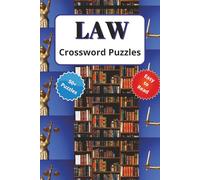 Law Crossword Puzzles: “50+ Crossword Puzzles Exploring Criminal Justice, Legal History, and Civil Rights Law”