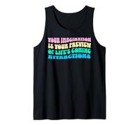 Law Of Attraction Manifesting Spiritual Growth Retro Wavy Canotta