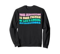 Law of Attraction Manifesting Spiritual Growth Retro Wavy Felpa