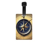 Law of The Compass - Etichette per bagagli per valigie, resistenti, per un facile riconoscimento della borsa, essenziali da viaggio