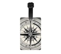 Law of The Compass Navigation 1 etichette per bagagli per valigie etichette identificative durevoli etichette per borse per un facile riconoscimento della borsa essenziale da viaggio