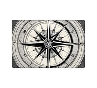 Law Of The Compass Navigation 1 zerbino per interni ed esterni, perfetto per afferrare la polvere, zerbino per cucina, ingresso e porta d'ingresso