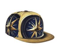 Law of The Compass Navigation Print Berretto da baseball comodo cappello traspirante Mesh Sport Golf Outdoor Fashion Wear Nero