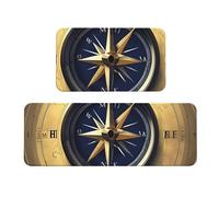 Law of The Compass Navigation Print Luxury Kitchen Mats for Floor, Laundry Room, Home Decor Essentials