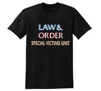 Law & Order SVU T-Shirt Black Graphic Unisex Tee Shirt 3XL