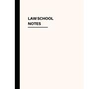 Law Student’s Revision Companion: Structured 100-Page Template for Summarising Statutes, Cases & Articles | Ideal for LLB & GDL