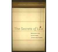 Lawence Douglas The Secrets of Law (Copertina rigida)
