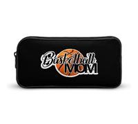 Lawenp Astuccio portapenne per mamma basket Portapenne portatile di grande capacità Astuccio per cancelleria Organizer Borsa per trucco con cerniera