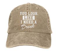Lawenp Berretto da Baseball Sembri Che io Abbia Bisogno di Un Drink Cappelli di Jeans Cappelli da Camionista Cappellino da papà