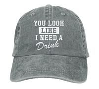 Lawenp Berretto da Baseball Sembri Che io Abbia Bisogno di Un Drink Cappelli di Jeans Cappelli da Camionista Cappellino da papà