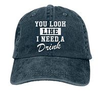 Lawenp Berretto da Baseball Sembri Che io Abbia Bisogno di Un Drink Cappelli di Jeans Cappelli da Camionista Cappellino da papà