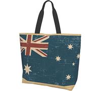 Lawenp Borsa a tracolla da calcio per fuoco e acqua Borsa a tracolla grande da donna casual Borse della spesa riutilizzabili per lavoro Shopping Viaggi Spiaggia