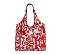 Lawenp Borsa grande per la spesa, bastoncini di zucchero, grande borsa per la spesa per lo shopping, lavoro in spiaggia