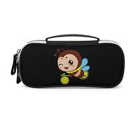 Lawenp Borsa per il trucco, astuccio portatile per matite portatile Lightning Bug