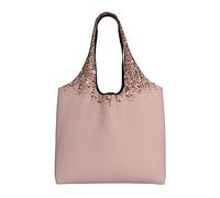 Lawenp Borsa tote grande Blush Rose Gold Borsa della spesa grande per la spesa da lavoro in spiaggia