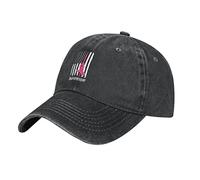 Lawenp Casquette de Baseball de Drapeau de Ruban de sensibilisation au Cancer du Sein de Guerrier Vintage, chapeaux de Baseball réglables unisexes classiques