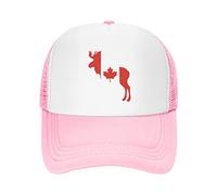 Lawenp Casquette de Baseball respirante en Maille pour Adulte avec Drapeau canadien