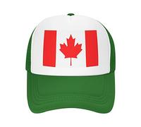 Lawenp Casquette de Drapeau du Canada Casquette de Baseball respirante en Maille pour Adulte Casquette décontractée