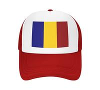 Lawenp Chapeau de Drapeau du Tchad Casquette de Baseball respirante en Maille Adulte Casquette décontractée