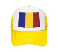 Lawenp Chapeau de Drapeau du Tchad Casquette de Baseball respirante en Maille Adulte Casquette décontractée