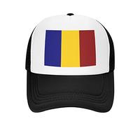 Lawenp Chapeau de Drapeau du Tchad Casquette de Baseball respirante en Maille Adulte Casquette décontractée