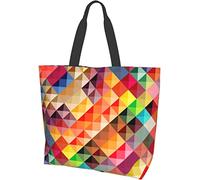 Lawenp Dinosauri realistici Tote Bag Large Casual Borse a spalla da donna Borse della spesa riutilizzabili per lavoro Shopping Viaggi Spiaggia
