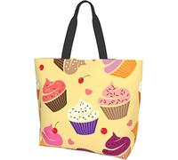 Lawenp Divertente borsa a tracolla con testa di mucca animale, grande, casual, da donna, a tracolla, riutilizzabile, per lavoro, shopping, viaggi, spiaggia
