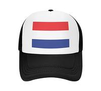 Lawenp Drapeau des Pays-Bas Chapeau Casquette de Baseball respirante en Maille pour Adulte Casquette décontractée
