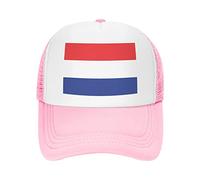 Lawenp Drapeau des Pays-Bas Chapeau Casquette de Baseball respirante en Maille pour Adulte Casquette décontractée