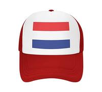 Lawenp Drapeau des Pays-Bas Chapeau Casquette de Baseball respirante en Maille pour Adulte Casquette décontractée