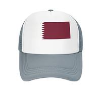 Lawenp Drapeau du Qatar Chapeau Casquette de Baseball respirante en Maille pour Adulte Casquette décontractée