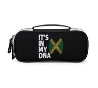 Lawenp È in MyJamaica Flag Pencil Pen Case Borsa per penna portatile con cerniera Borsa da trucco da viaggio Organizzatori di cancelleria per l'home office