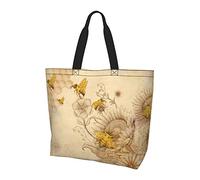 Lawenp Galsses per vino rosso e uva con borsa in legno con manici Borsa riutilizzabile per donne insegnante madre come regalo lavabile