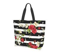 Lawenp Introduzione di varie verdure Borsa a tracolla grande per donna, borsa tote impermeabile riutilizzabile Borsa per la spesa ecologica per viaggi di lavoro in spiaggia