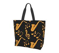 Lawenp Palma da spiaggia tropicale con luna piena notte stellata grande borsa a tracolla per donna, borsa tote impermeabile riutilizzabile borsa per la spesa ecologica per lavoro viaggio in spiaggia