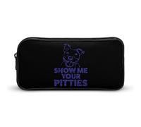 Lawenp Show Me Your Pitties Astuccio per penne Simpatico astuccio per penne Borsa per cosmetici Pecil Box Organizer per ufficio di viaggio