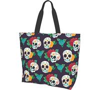 Lawenp Simpatico re leone con borsa a tracolla a corona, grandi borse a tracolla da donna casual, borse della spesa riutilizzabili per lavoro, shopping, viaggi, spiaggia