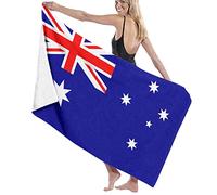 Lawenp Telo da bagno Bandiera dell'Australia Telo mare Teli da piscina di grandi dimensioni Asciugamani da bagno morbidi e ad asciugatura rapida altamente assorbenti