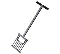 Lawn Aerator Spike Tool, Coring Spike Plugger, Soil Loosening Design, Ergonomic Manual Use, Ideal for Yard Grass Seeding, Garden, Landscaping, Maintenance, 40.55 inches