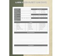 Lawn Care Client Log Book: Mowing And Landscape Appointment Logbook, Track And Record Your Client's Information, Perfect for Lawn Care Business, 8.5" x 11" 106 Pages