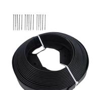 Lawn Edging Kit di bordi paesaggistici for in plastica for erba da prato fissa 5/10 m con punte ancoraggio